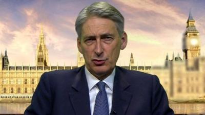 Foreign Secretary Phillip Hammond