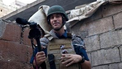 James Foley in Aleppo, Syria. Photo: 2012