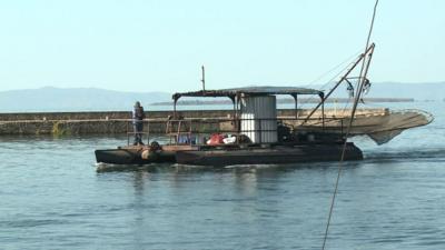 Fishing boat in Zimbabwe