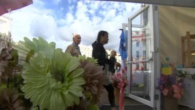 Pop-up shops by Eastbourne Pier