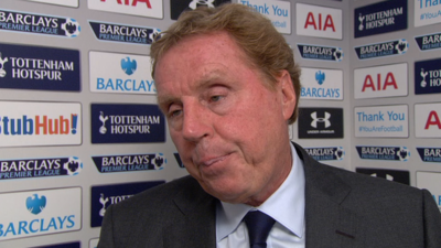 Tottenham 4-0 QPR: Harry Redknapp says team did not work hard enough