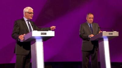 Alistair Darling and Alex Salmond