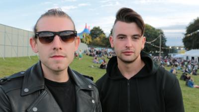 Dec Hart and Eddy Thrower from Lower Than Atlantis