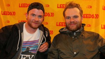 Rory and Rou from Enter Shikari