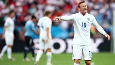 New England captain Wayne Rooney