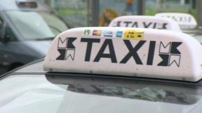 Taxi sign