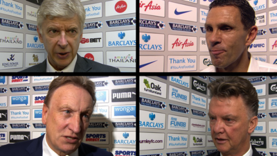 Premier League managers on transfer deadline day deals