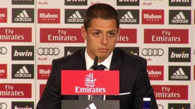 Javier Hernandez says Real Madrid move is 'dream come true'