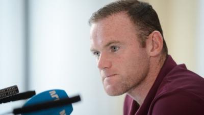 England captain Wayne Rooney