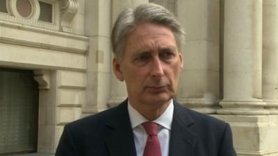 Foreign Secretary Philip Hammond