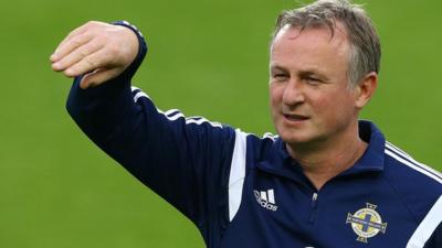 Northern Ireland manager Michael O'Neill