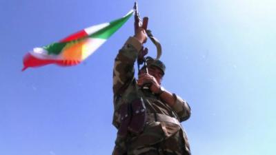 Kurdish soldier