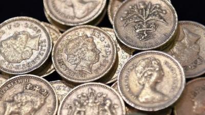 Pound coins