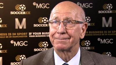 Manchester United director Sir Bobby Charlton