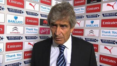 We were the better side - Manuel Pellegrini