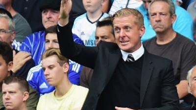 Swansea manager Garry Monk