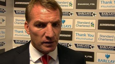 Liverpool manager Brendan Rodgers