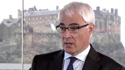 Leader of the Better Together campaign, Alistair Darling