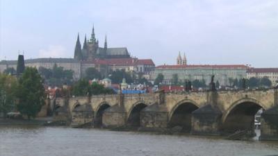 A view of Prague