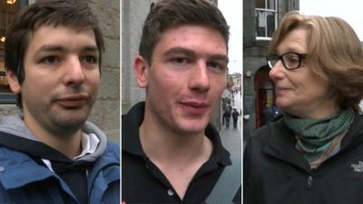 composite image of people in Aberdeen