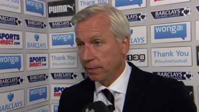 Under-fire Newcastle United boss Alan Pardew