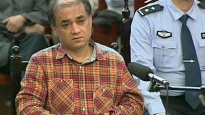 Ilham Tohti in court