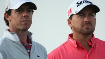 Rory McIlroy and Graeme McDowell