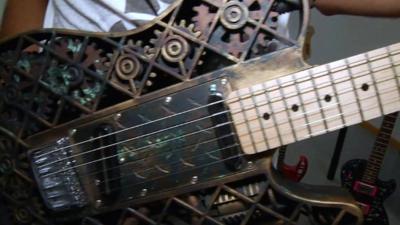 3D printed guitar