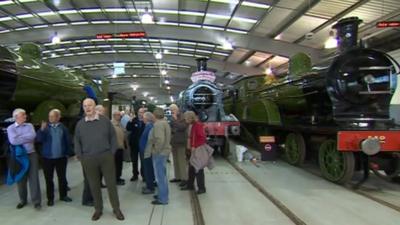 Locomotive, the National Railway Museum in Shildon