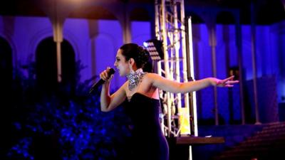 Rapper 'Paradise' at Kabul's Rumi awards