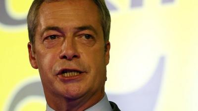 The leader of the United Kingdom Independence Party Nigel Farage