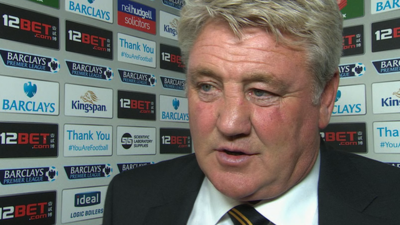 Hull City manager Steve Bruce