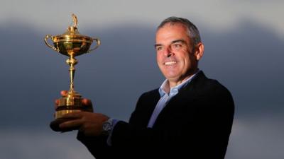 Ryder Cup winning captain Paul McGinley