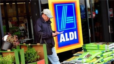 Aldi shopfront