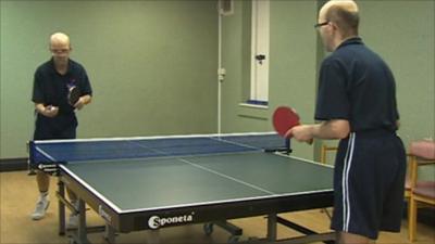 Table-tennis twins