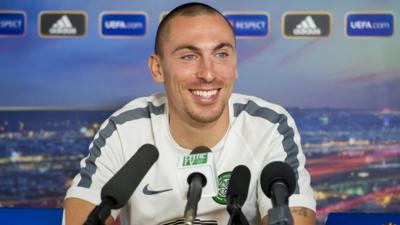 Celtic captain Scott Brown