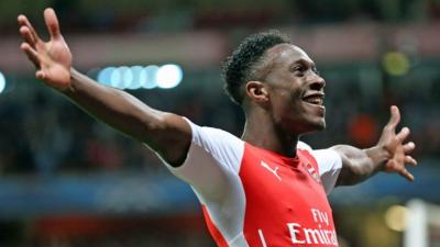 Arsenal striker Danny Welbeck