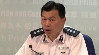 Police spokesman Steve Hui