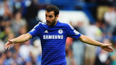 Chelsea midfielder Cesc Fabregas