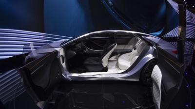 The Q80, a super-luxurious concept car produced by Infiniti