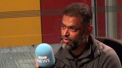 Moazzam Begg in Today studio