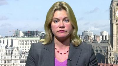 Secretary of State for International Development, Justine Greening