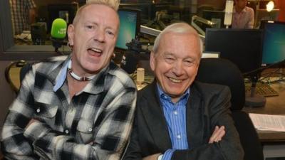 John Lydon and John Humphrys