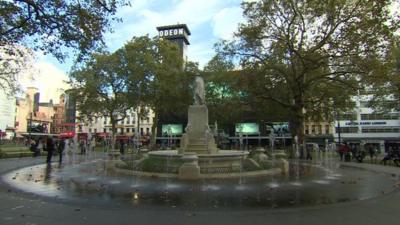 Leicester Square in London