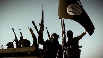 Islamic state militants - file image