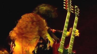 Jimmy Page and Robert Plant