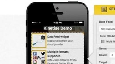Kinetise app