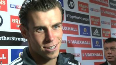 Gareth Bale post-match interview