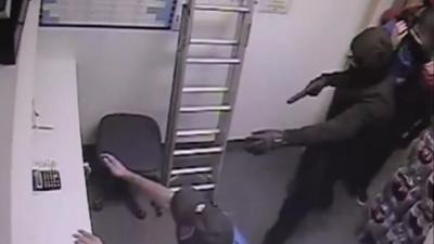 Armed robbers at Domino's Pizza, Corby