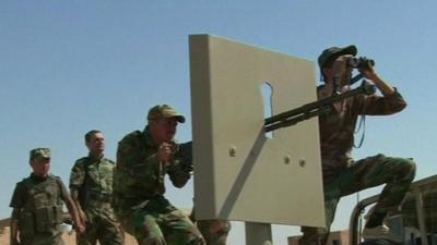 Peshmerga soldiers